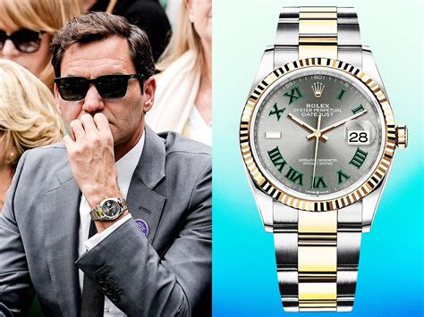 federer rolex watch wimbledon 2019